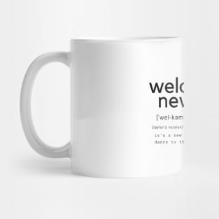 welcoe to new york Mug